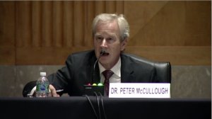 Screenshot of Dr. Peter McCullough